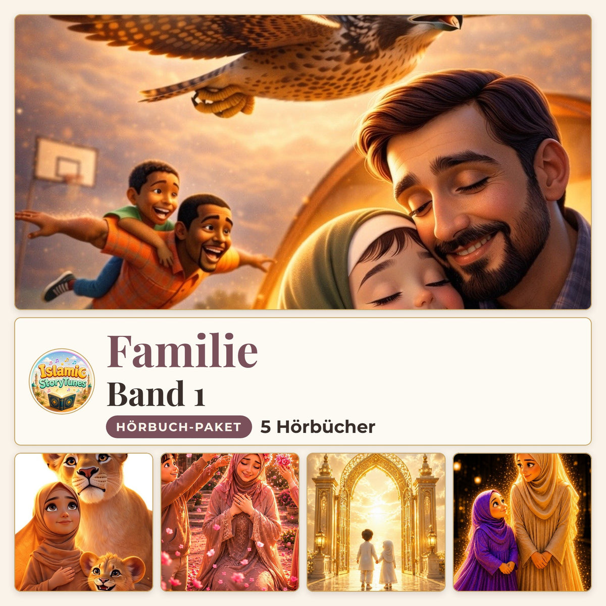 Cover: Familie Band 1 · Hörbuch-Paket