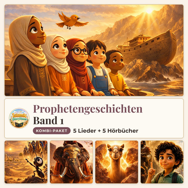Prophetengeschichten für Kinder, Band 1 · Kombi-Paket