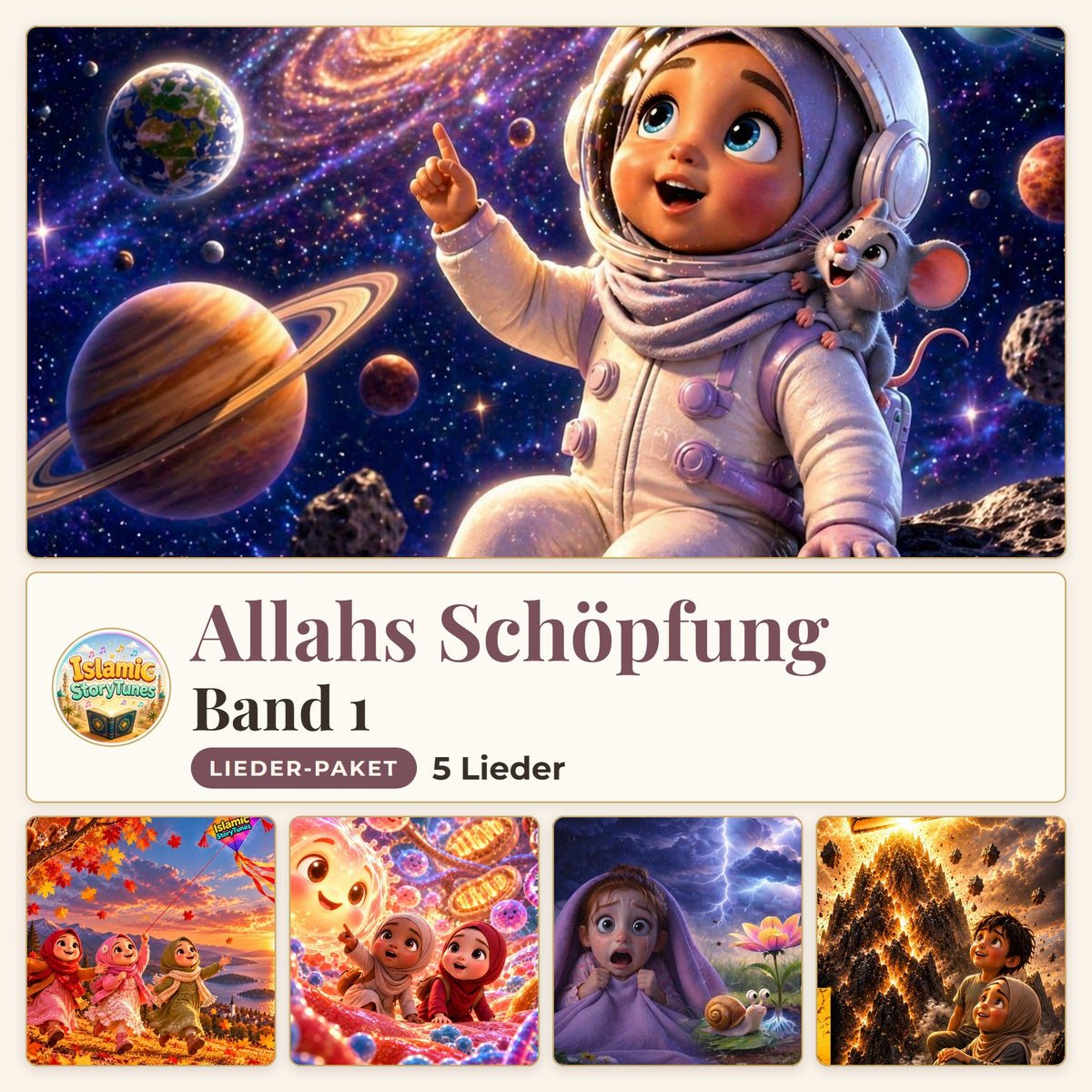 Cover: Allahs Schöpfung · Lieder-Paket